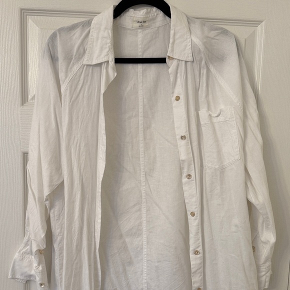 Wilfred White Button Down Shirt - Picture 2 of 2